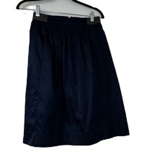 Miz Wear New York Navy A-Line Skirt Size Xs